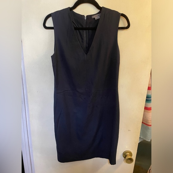 Vince Black Sleeveless Sheath Dress - Picture 2 of 4
